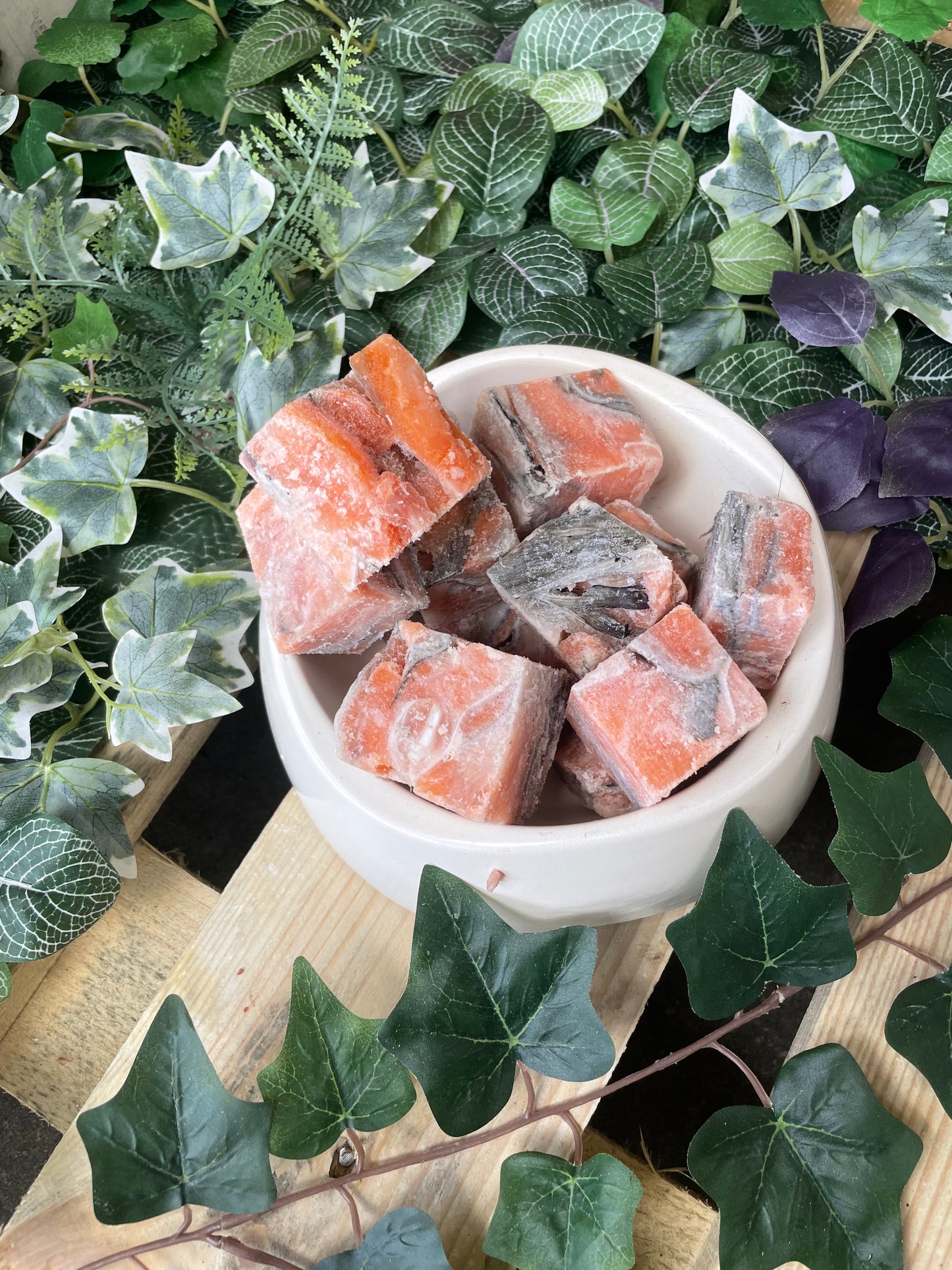 Salmon chunks