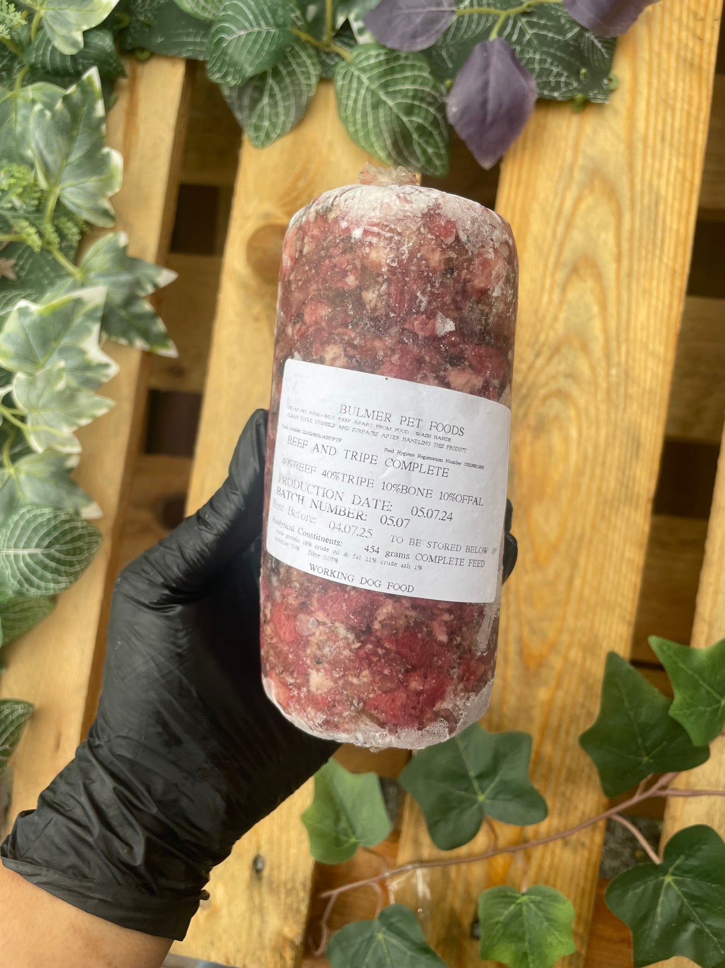 Beef & tripe complete raw mince