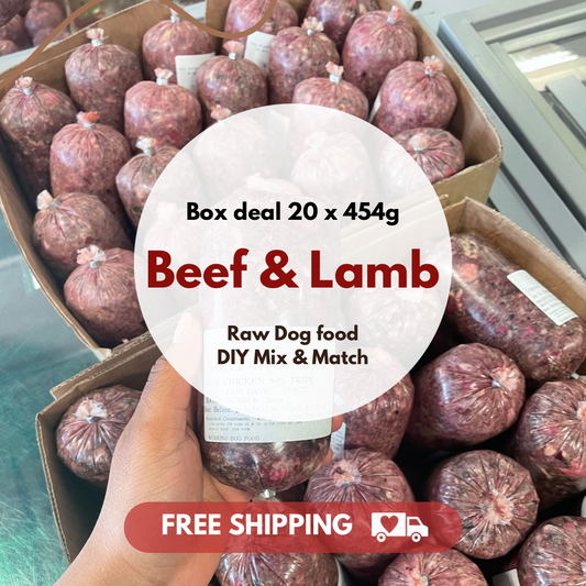 Beef & Lamb Raw Box deal 20x