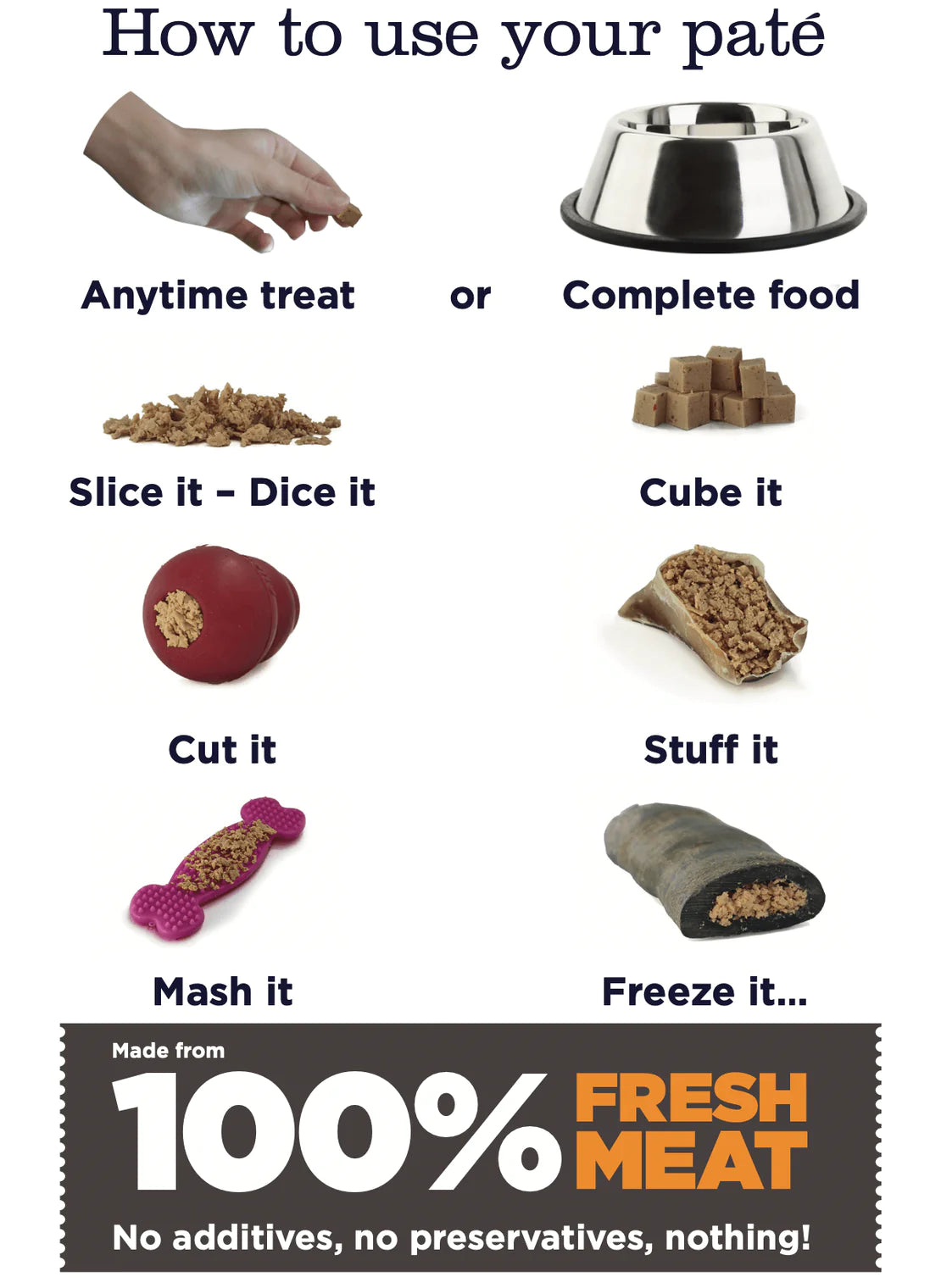 Pure meat pate 200g