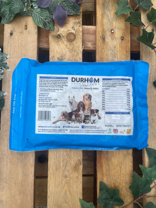 Tripe Freeflow raw mince 1KG