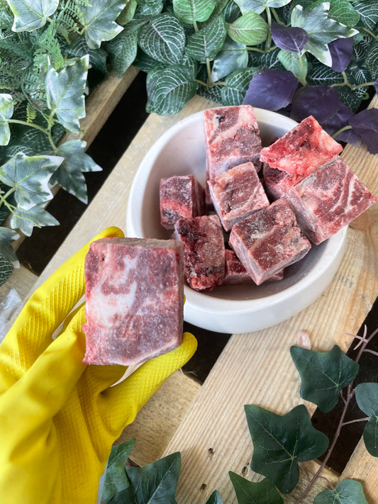Beef Heart chunks