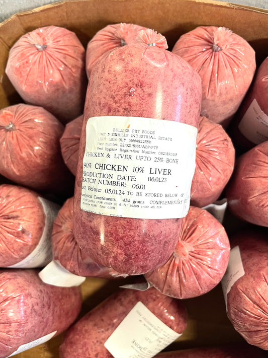 Chicken & liver 454g