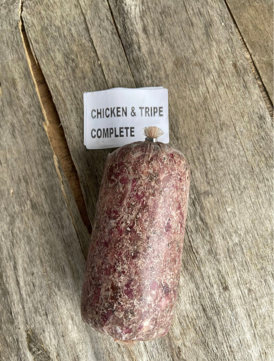 Chicken & tripe complete raw mince