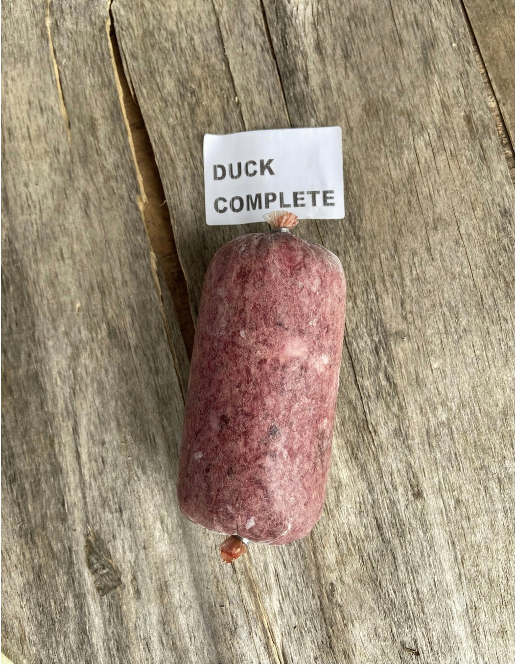 Duck complete raw mince