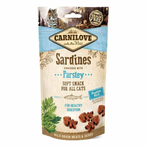 Sardine with parsley carnilove Soft cat treats