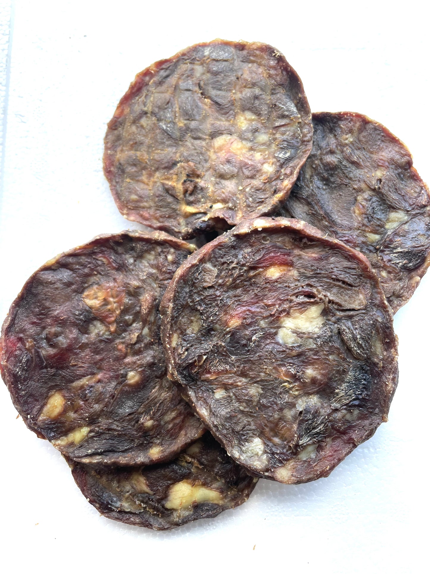 Meat jerky burger