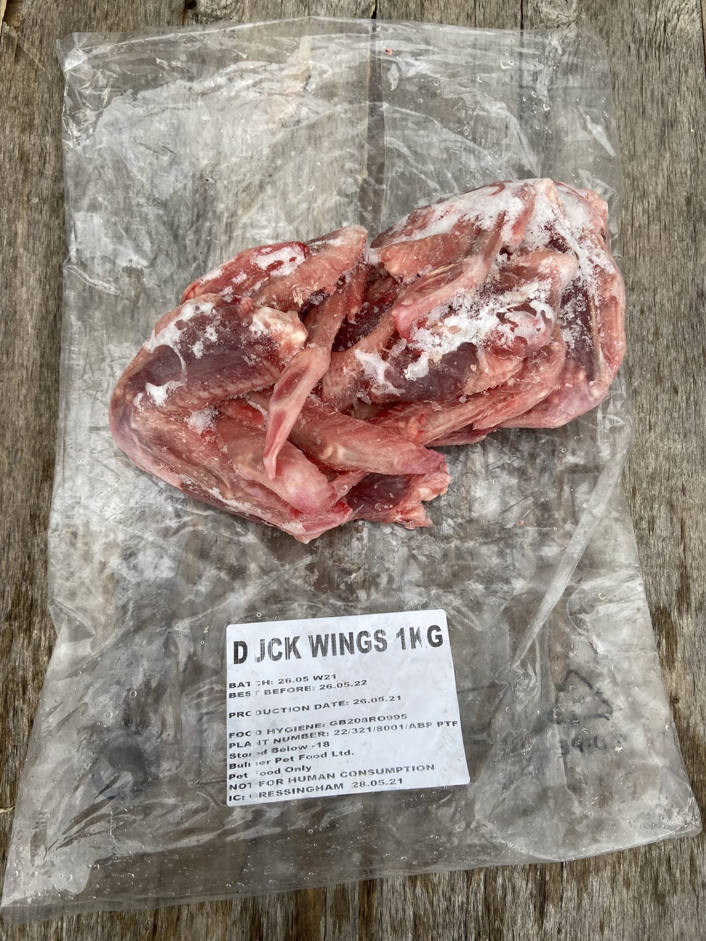 Duck wings 1kg