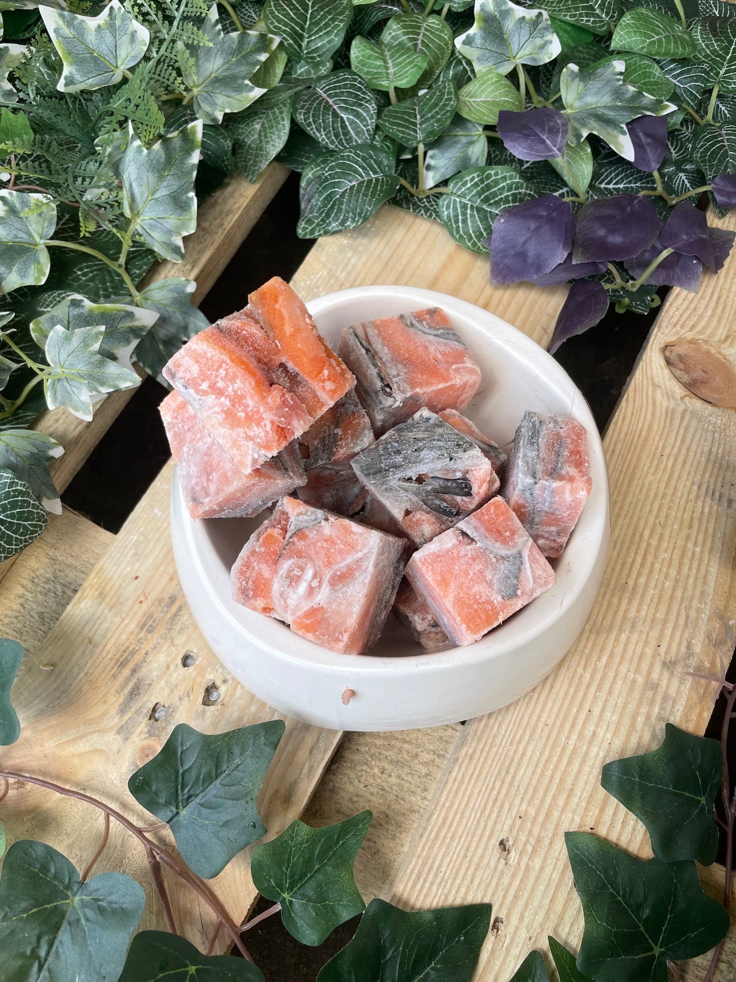 Salmon chunks