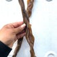 Braided camel skin