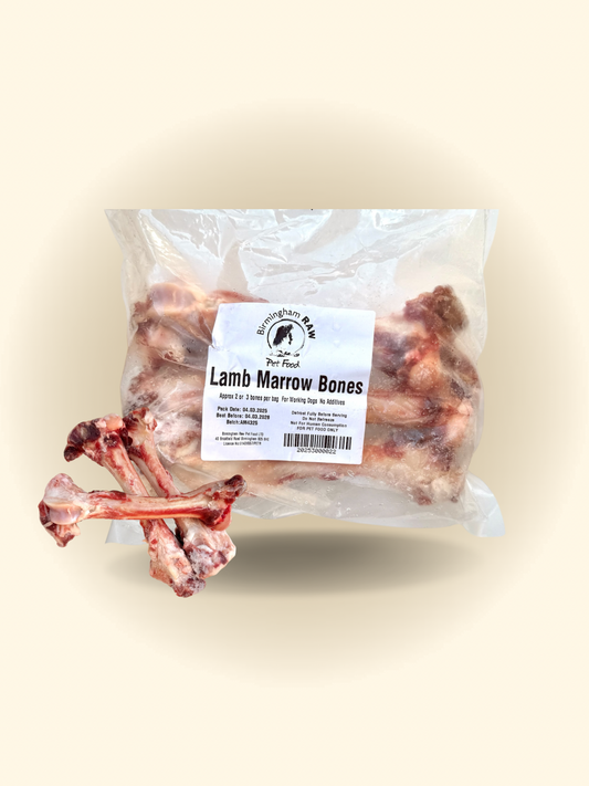 Lamb marrow bones pack of 3