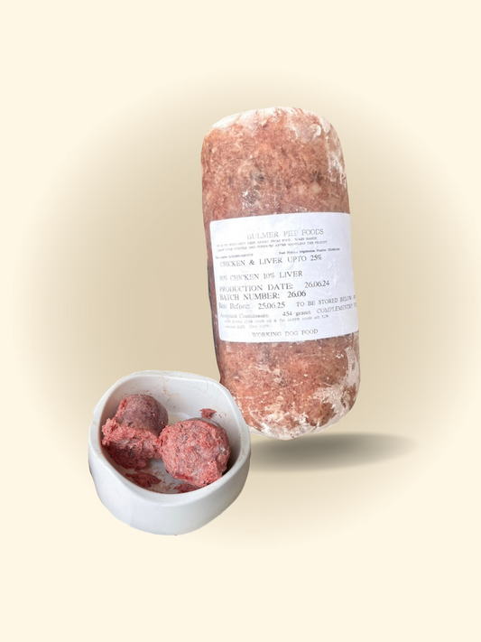 Chicken & liver raw mince
