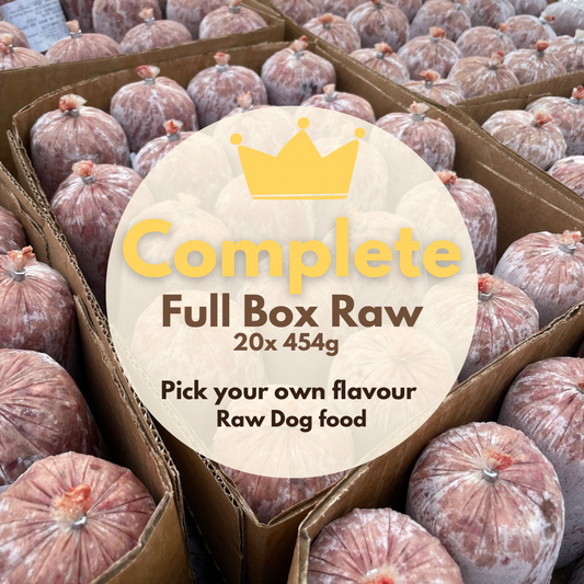 Complete Box of 20 Raw meat