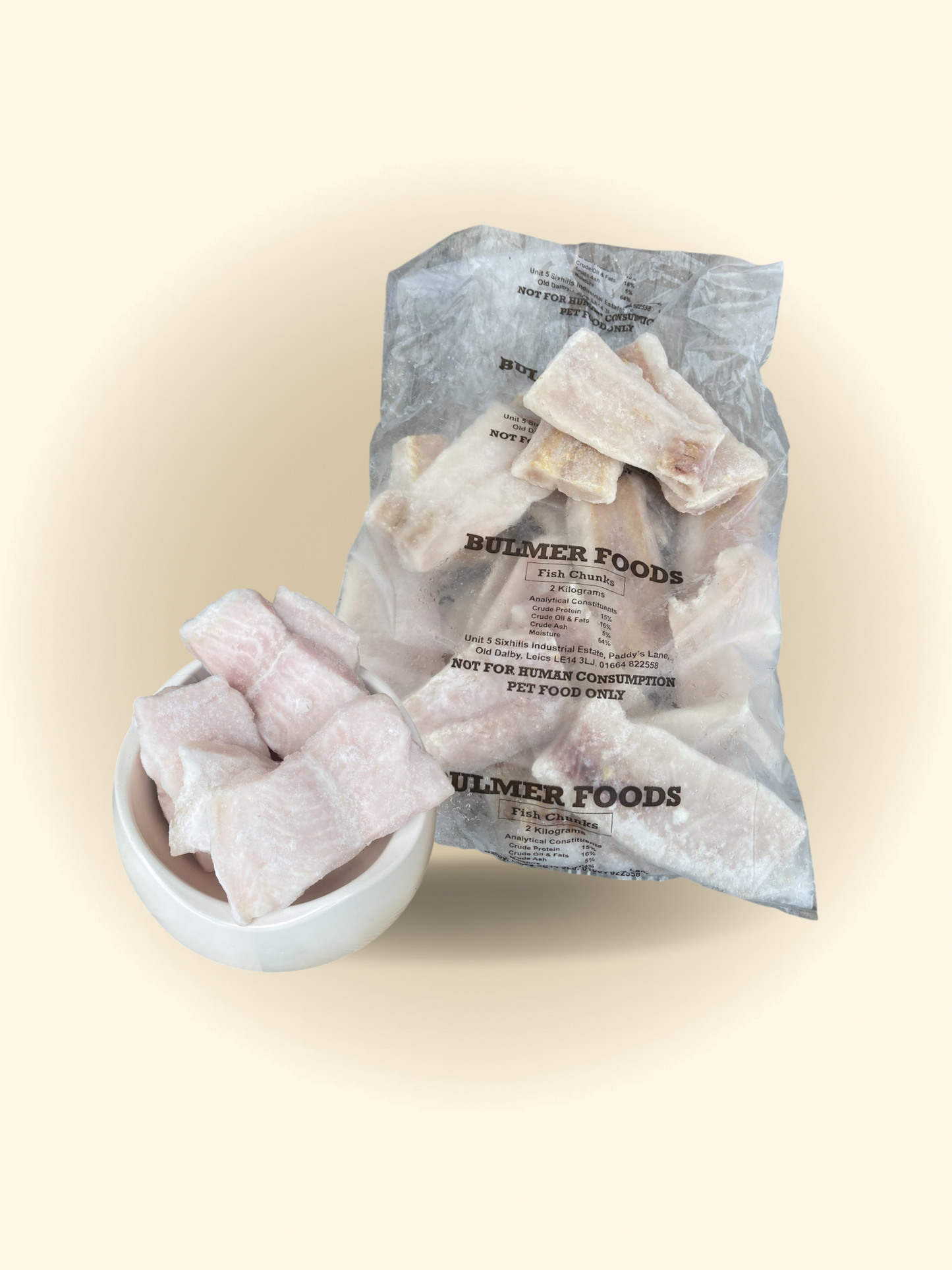 White fish chunks