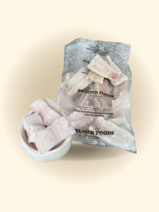 White fish chunks