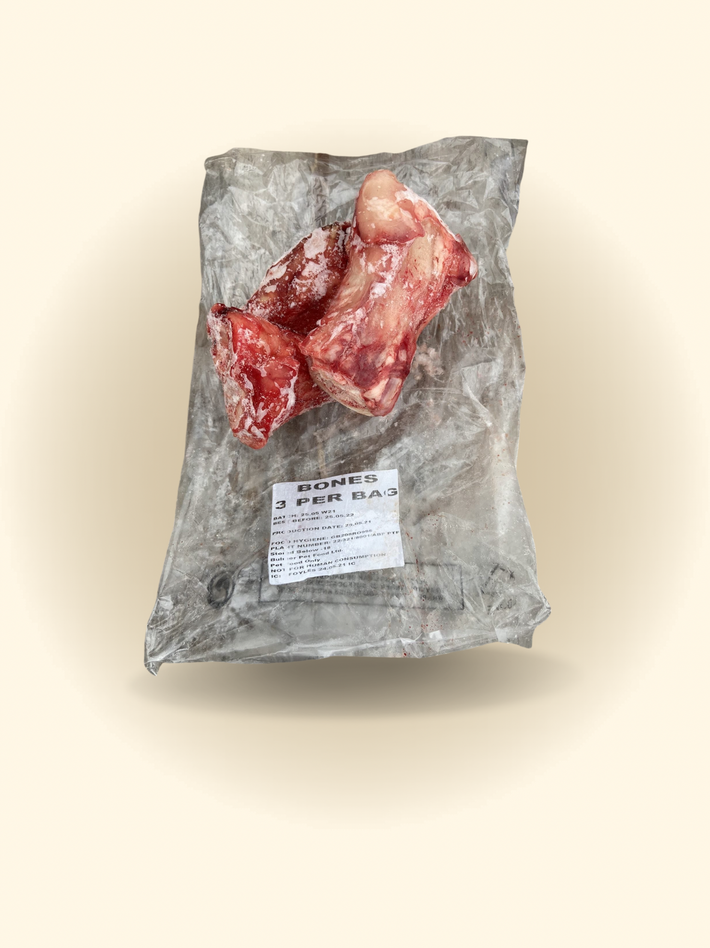 Beef Marrow bones pack of 3
