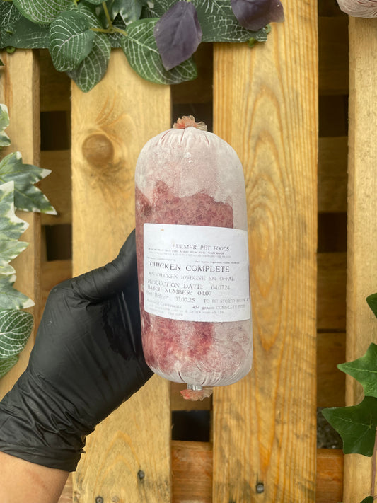Chicken complete raw mince