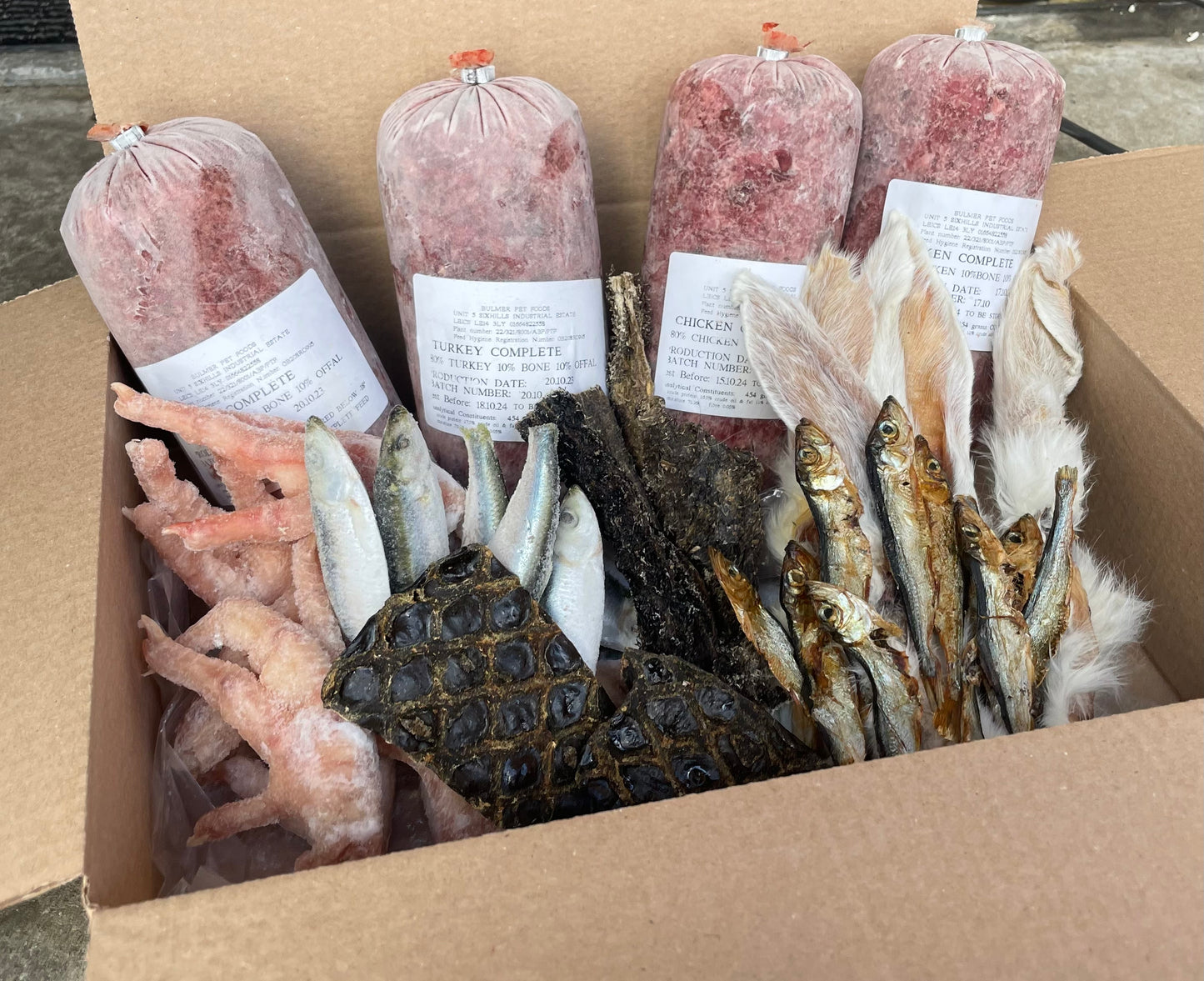 Raw Dog food Starter Taster Kit