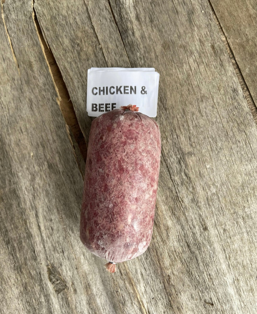 Chicken and beef Raw mince