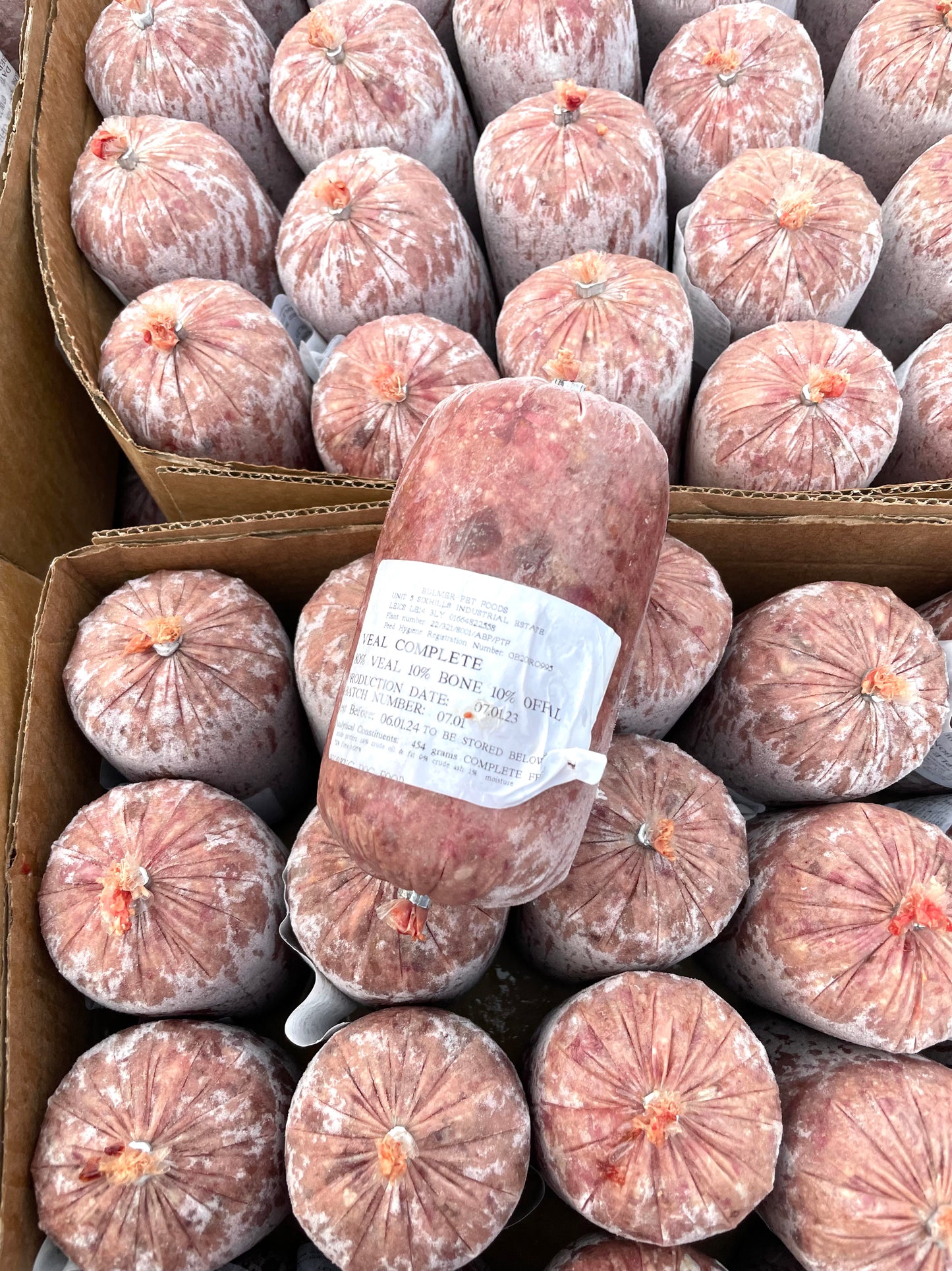 Veal complete raw mince