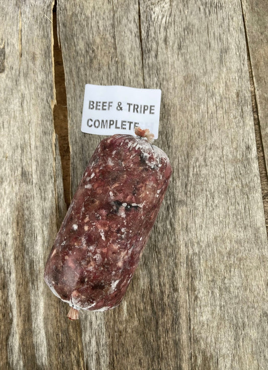 Beef & tripe complete raw mince