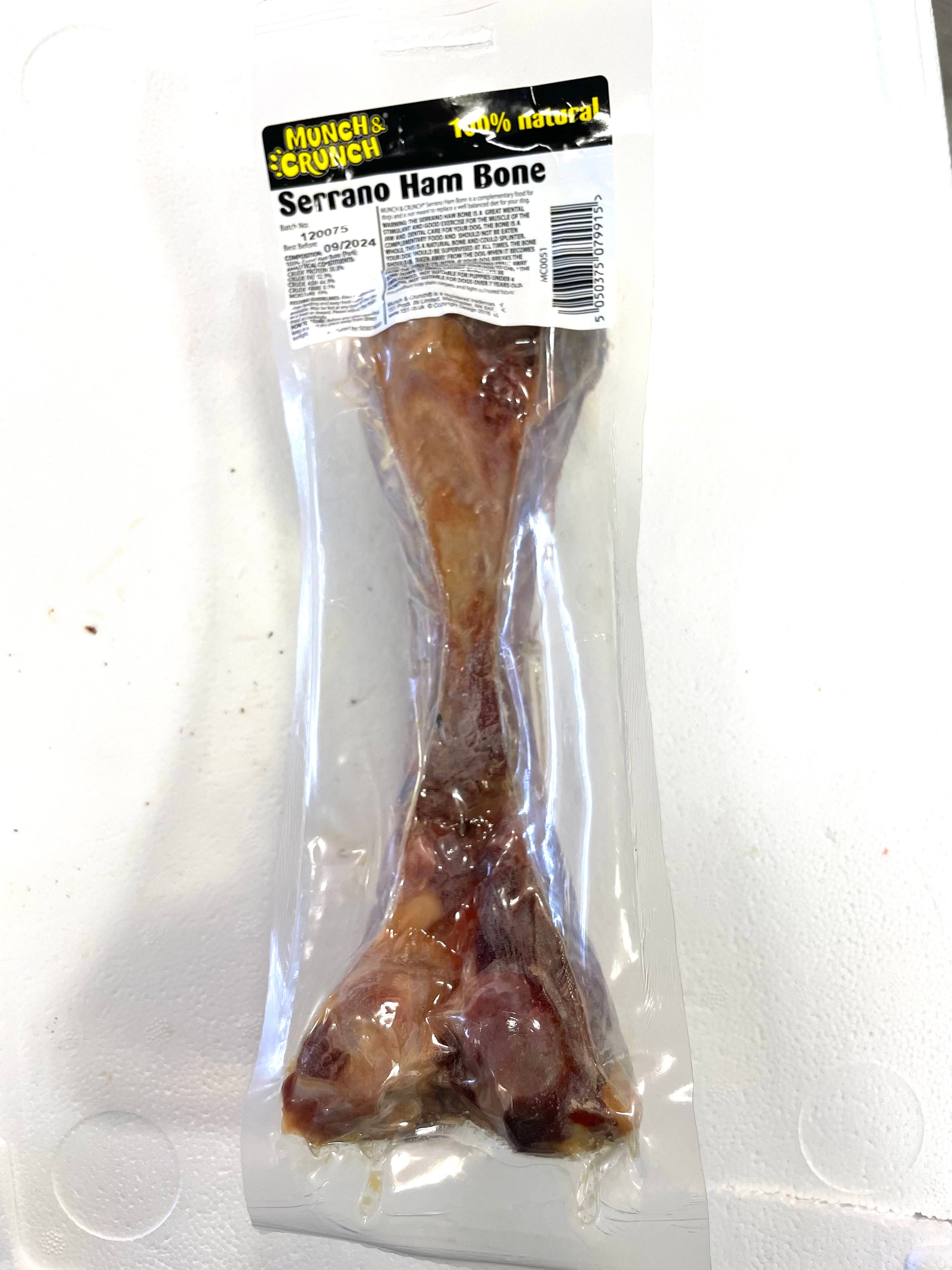 Spanish Serrano ham bones