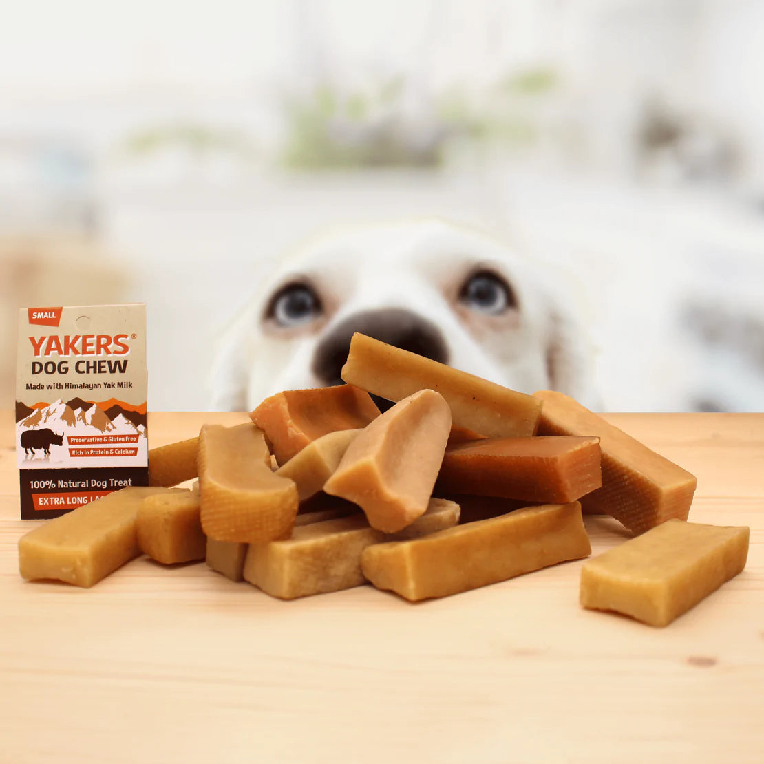 Yakers Natural Hard Cheese Paws to hooves