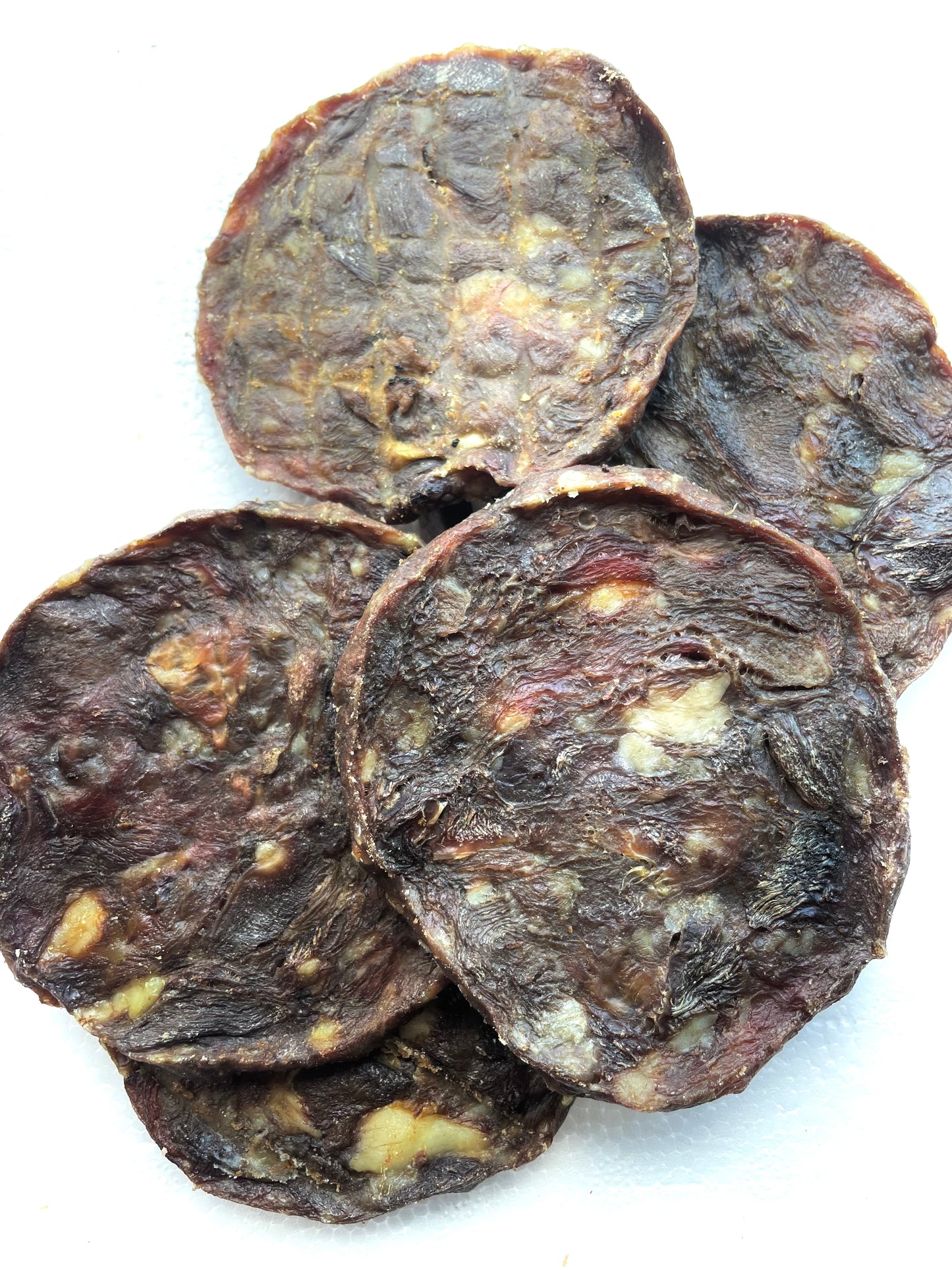 Meat jerky burger