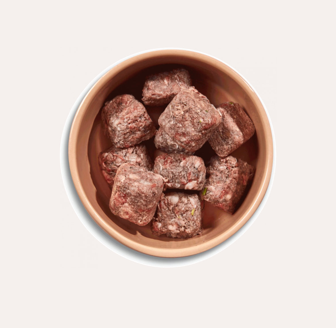 Beef puppy nuggets natures menu raw